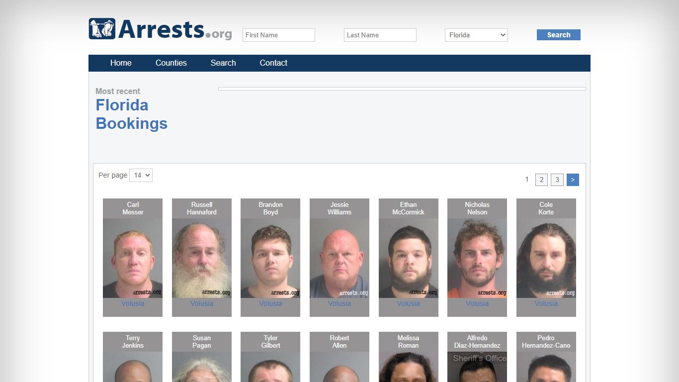 Florida Arrests and Inmate Search